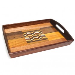 BANDEJA MARCHETADO G 30X40 CM