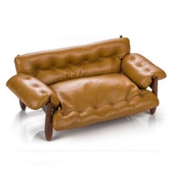 MINIATURA SOFA MOLE COURO...